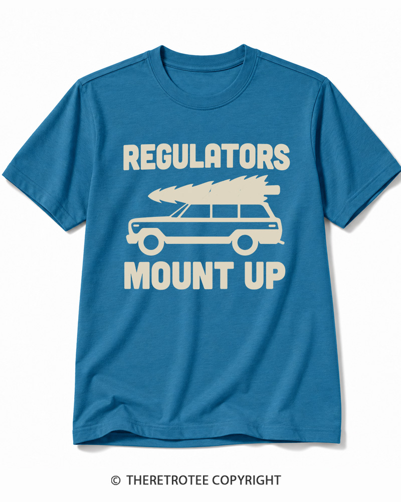 TheRetroTee Mount Up 1990s Cotton T-Shirt
