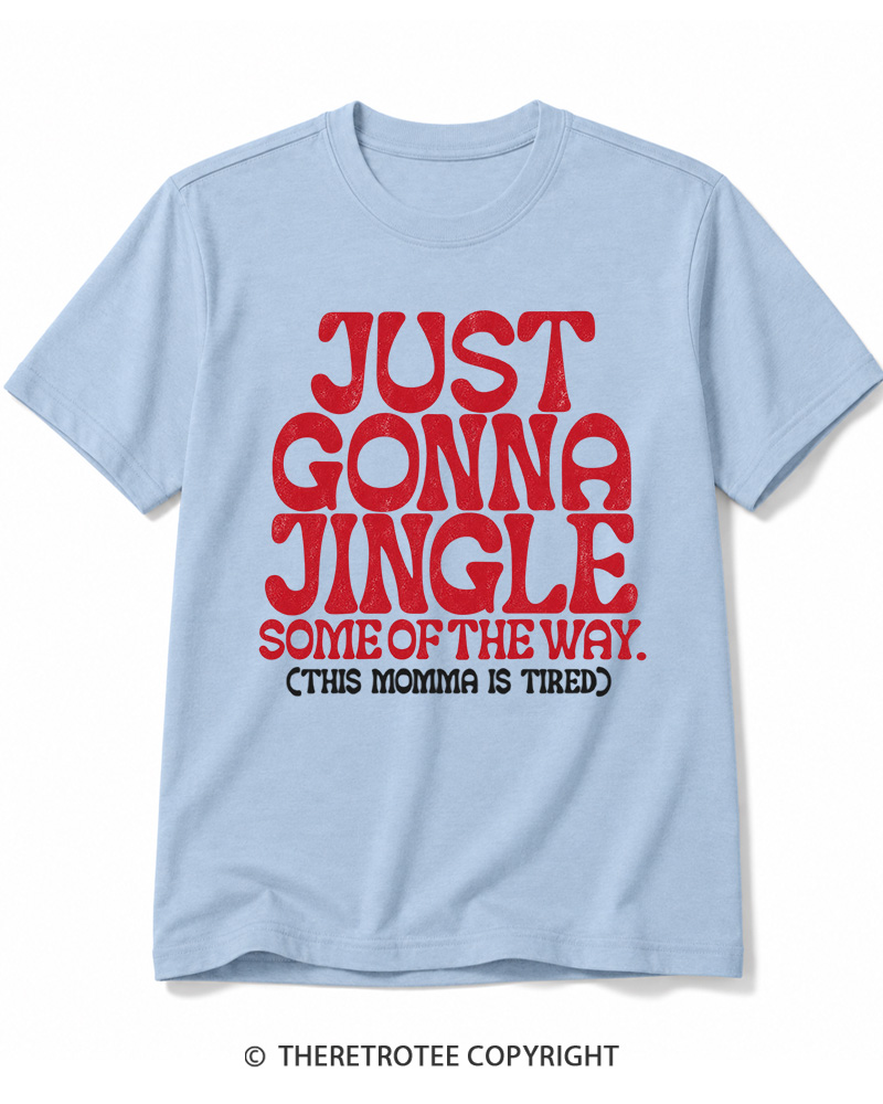 TheRetroTee Just Gonna Jingle 1970s Cotton T-Shirt