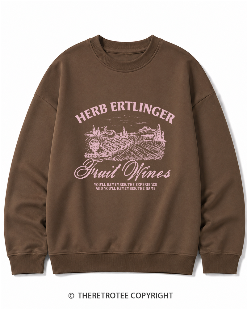 TheRetroTee Fruit Wines 2010s Cotton Sweatshirt