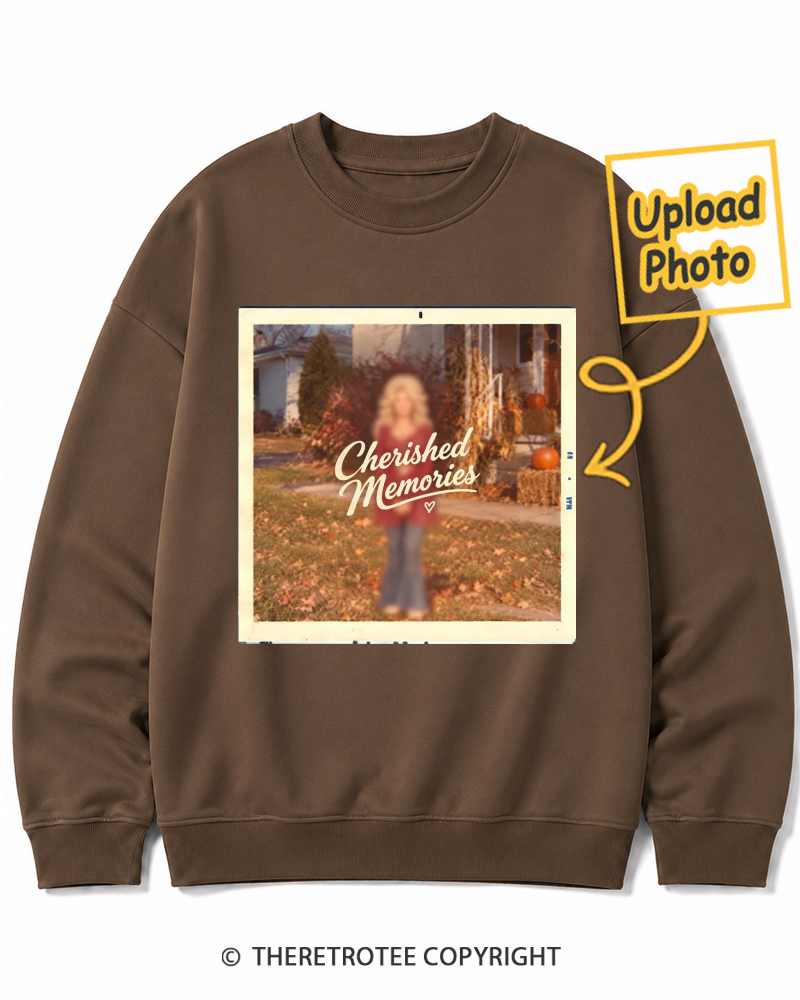 TheRetroTee Personalized Cherished Memories Sweatshirt