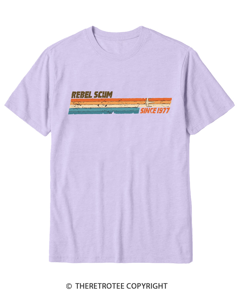 TheRetroTee Rebel Scum Leftist 1977 Cotton T-Shirt