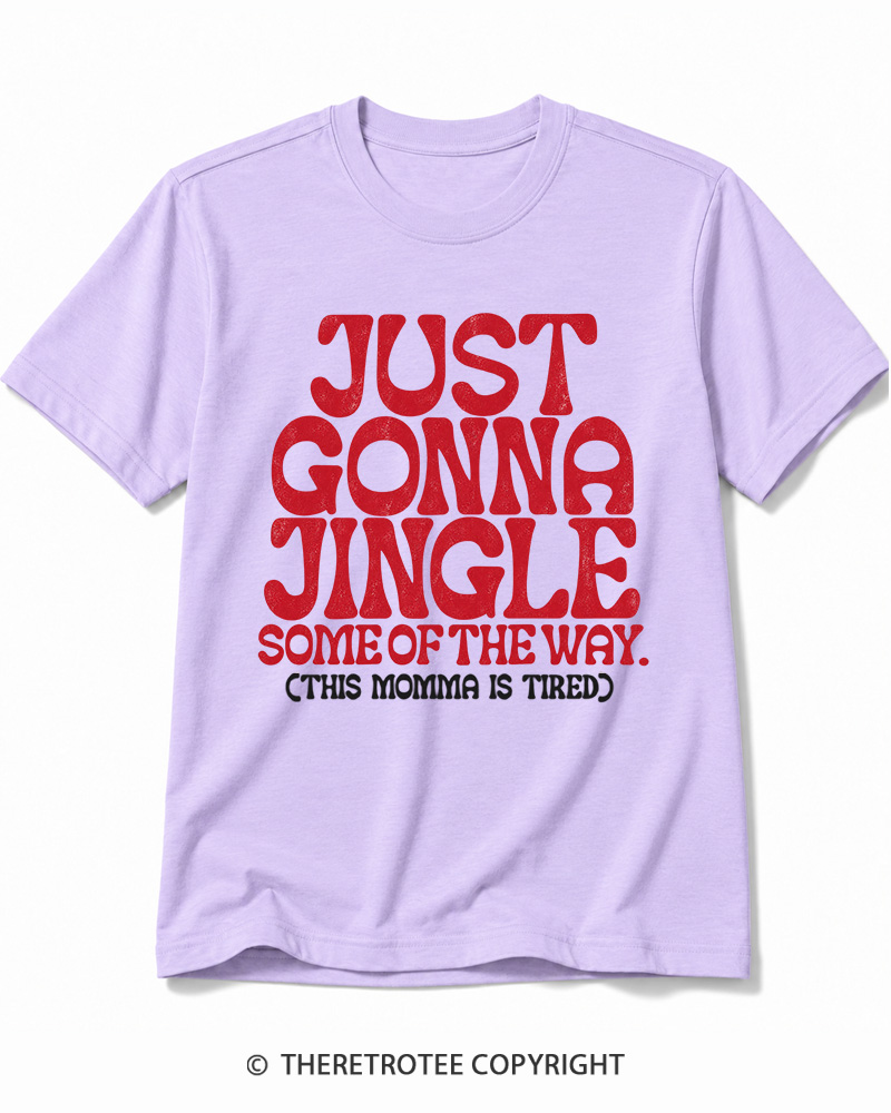TheRetroTee Just Gonna Jingle 1970s Cotton T-Shirt