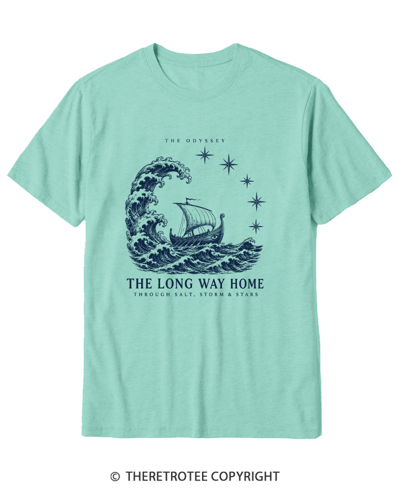 TheRetroTee Classical the Odyssey Cotton T-Shirt