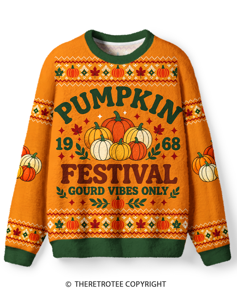 TheRetroTee Pumpkin Festival Sweater