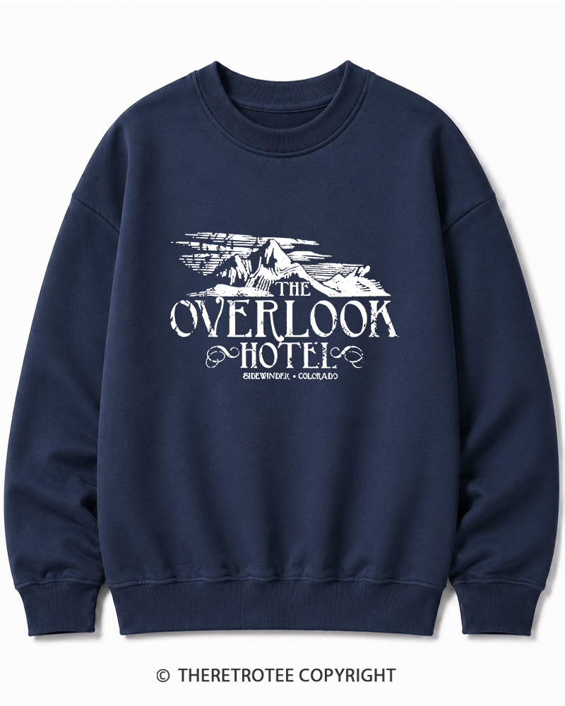 TheRetroTee The Overlook Hotel 1980s Cotton Sweatshirt
