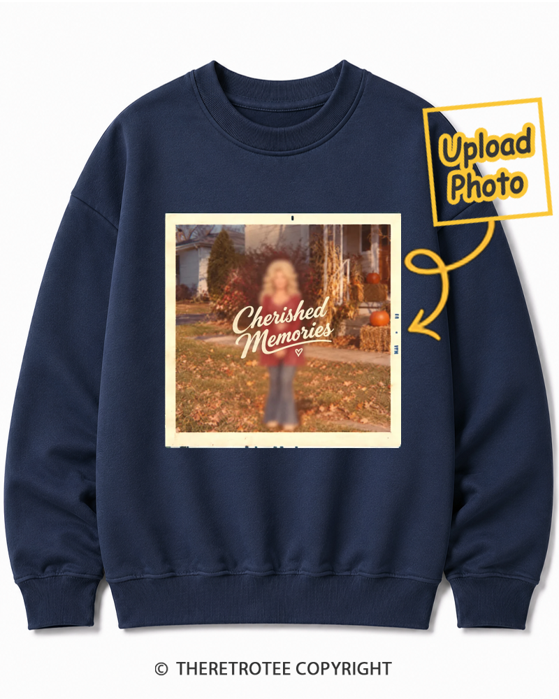 TheRetroTee Personalized Cherished Memories Sweatshirt