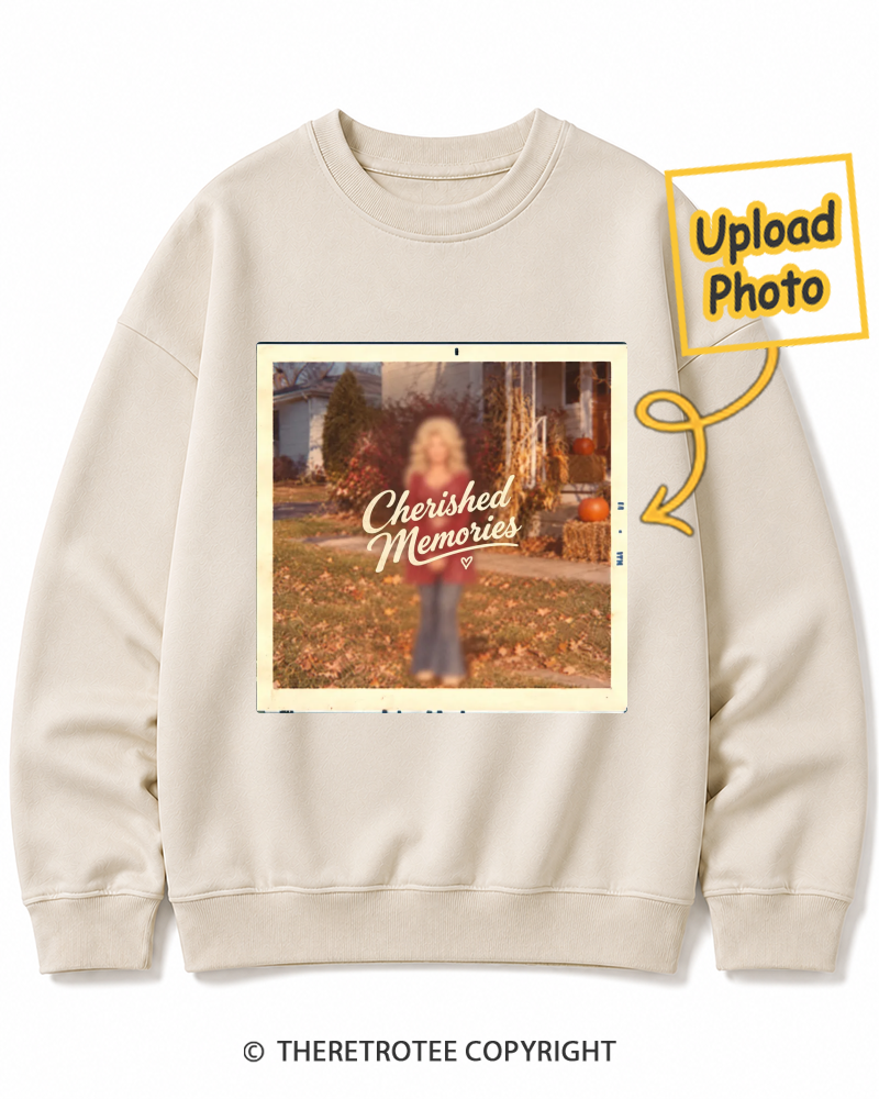 TheRetroTee Personalized Cherished Memories Sweatshirt