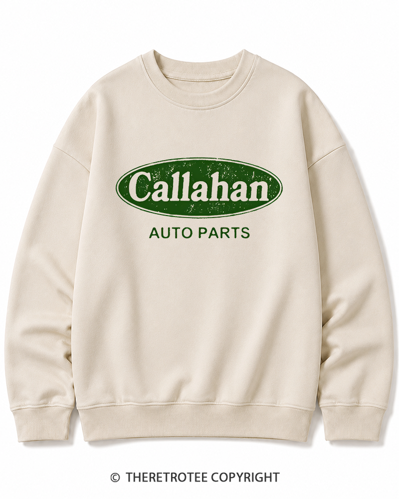 TheRetroTee Auto Parts 1990s Cotton Sweatshirt
