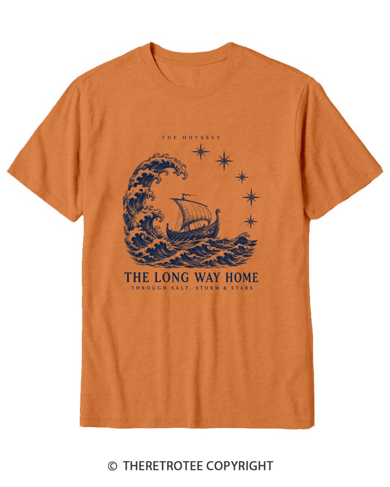 TheRetroTee Classical the Odyssey Cotton T-Shirt