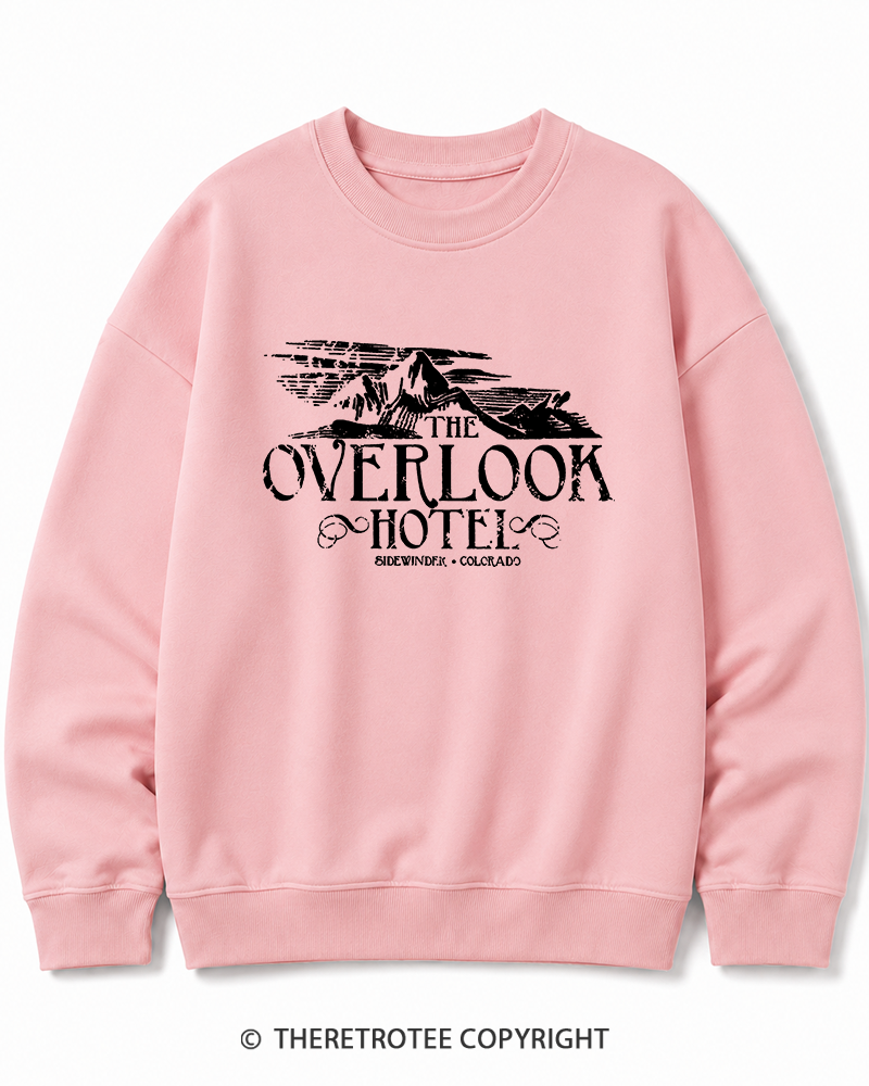 TheRetroTee The Overlook Hotel 1980s Cotton Sweatshirt