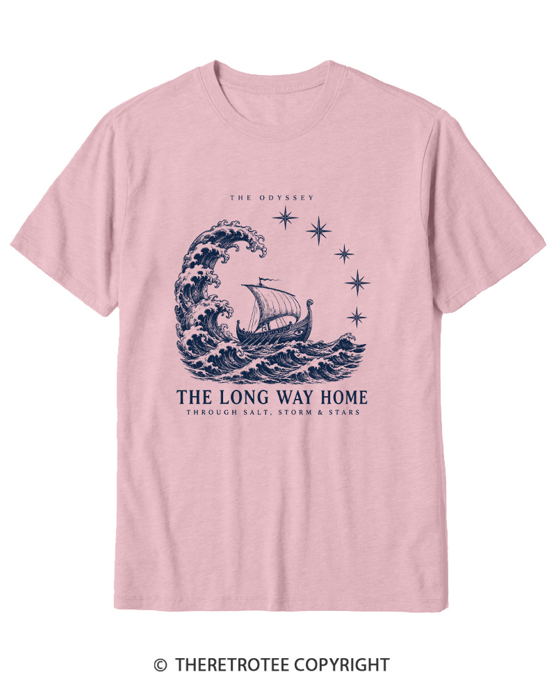 TheRetroTee Classical the Odyssey Cotton T-Shirt
