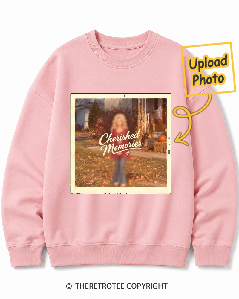 TheRetroTee Personalized Cherished Memories Sweatshirt