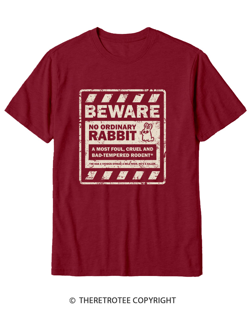 TheRetroTee No Ordinary Rabbit 1970s Cotton T-Shirt