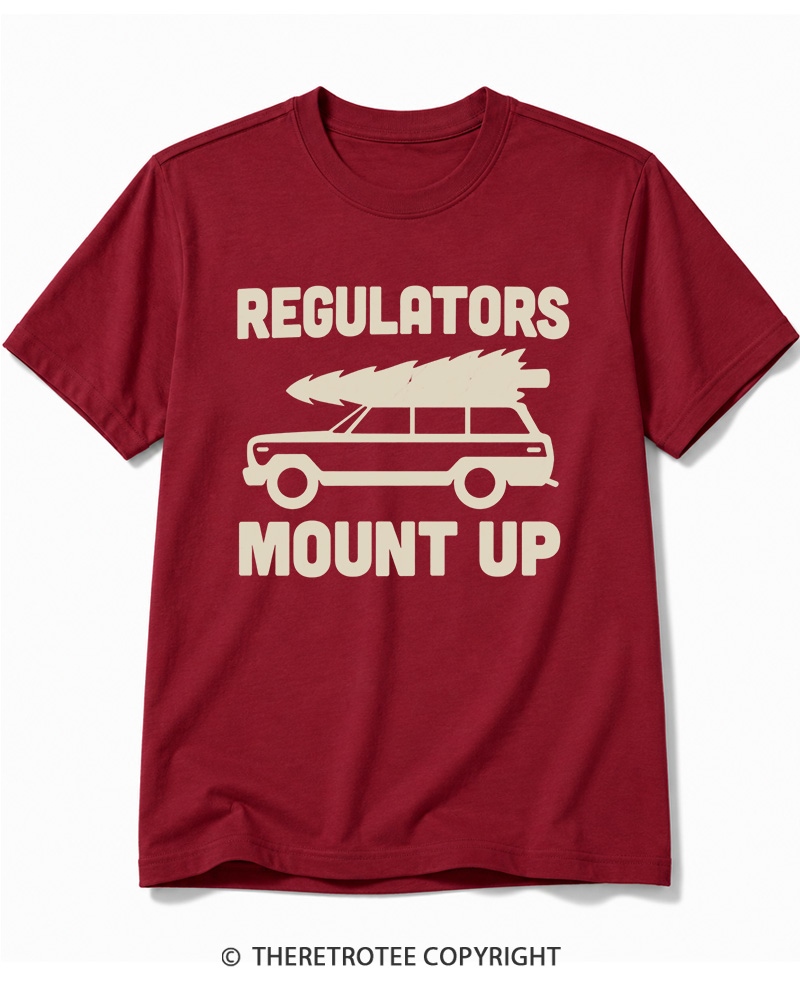 TheRetroTee Mount Up 1990s Cotton T-Shirt