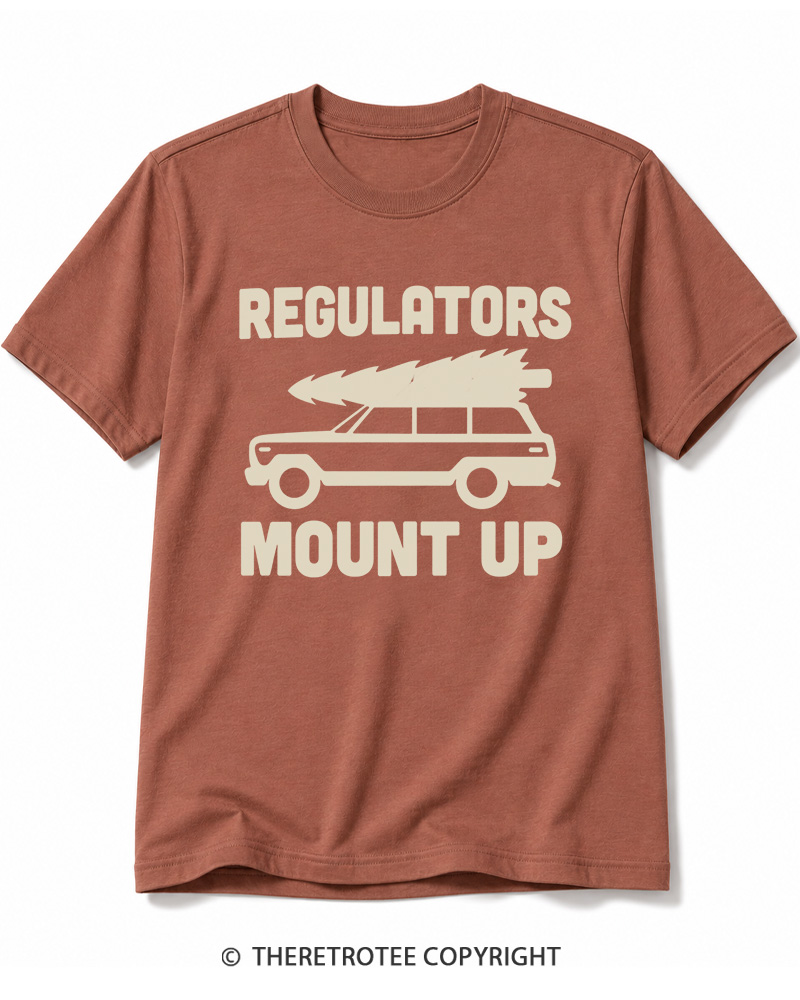 TheRetroTee Mount Up 1990s Cotton T-Shirt