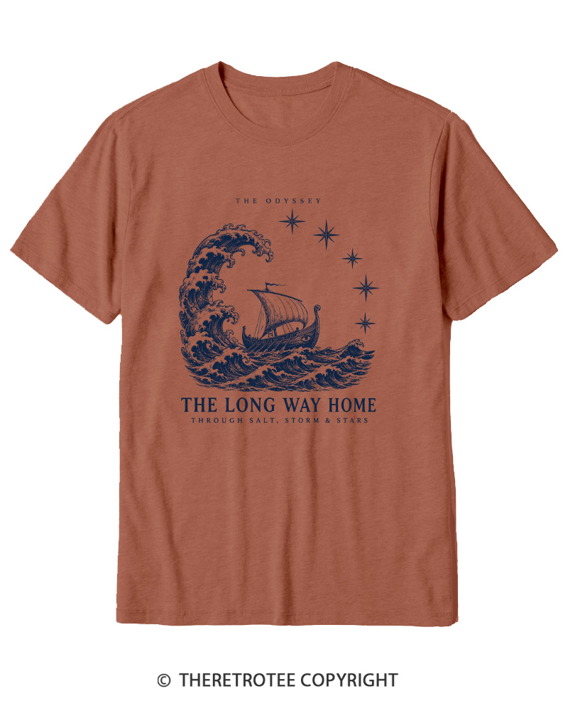 TheRetroTee Classical the Odyssey Cotton T-Shirt
