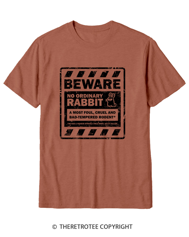 TheRetroTee No Ordinary Rabbit 1970s Cotton T-Shirt