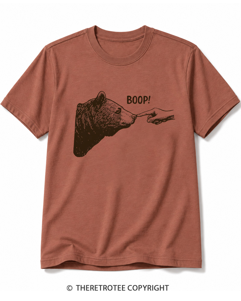TheRetroTee Boop 1990s Cotton T-Shirt