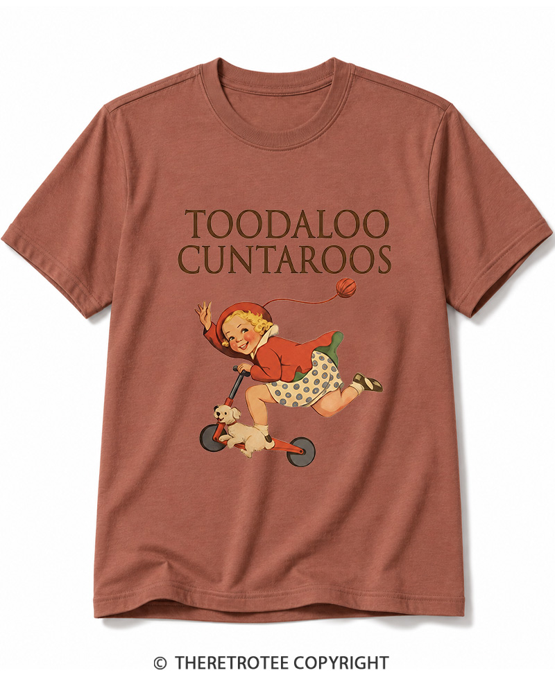 TheRetroTee Toodaloo Cuntaroos 1950s Cotton T-Shirt