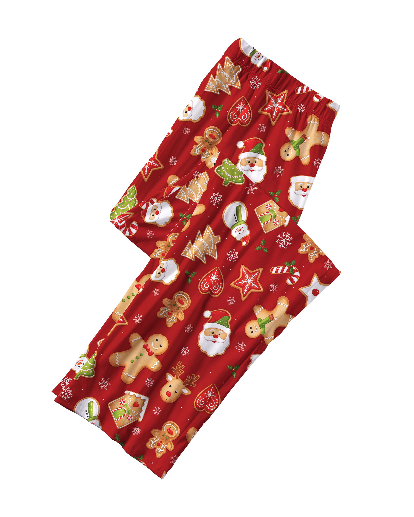 TheRetroTee Gingerbread Cookies  Vintage Pajama Set
