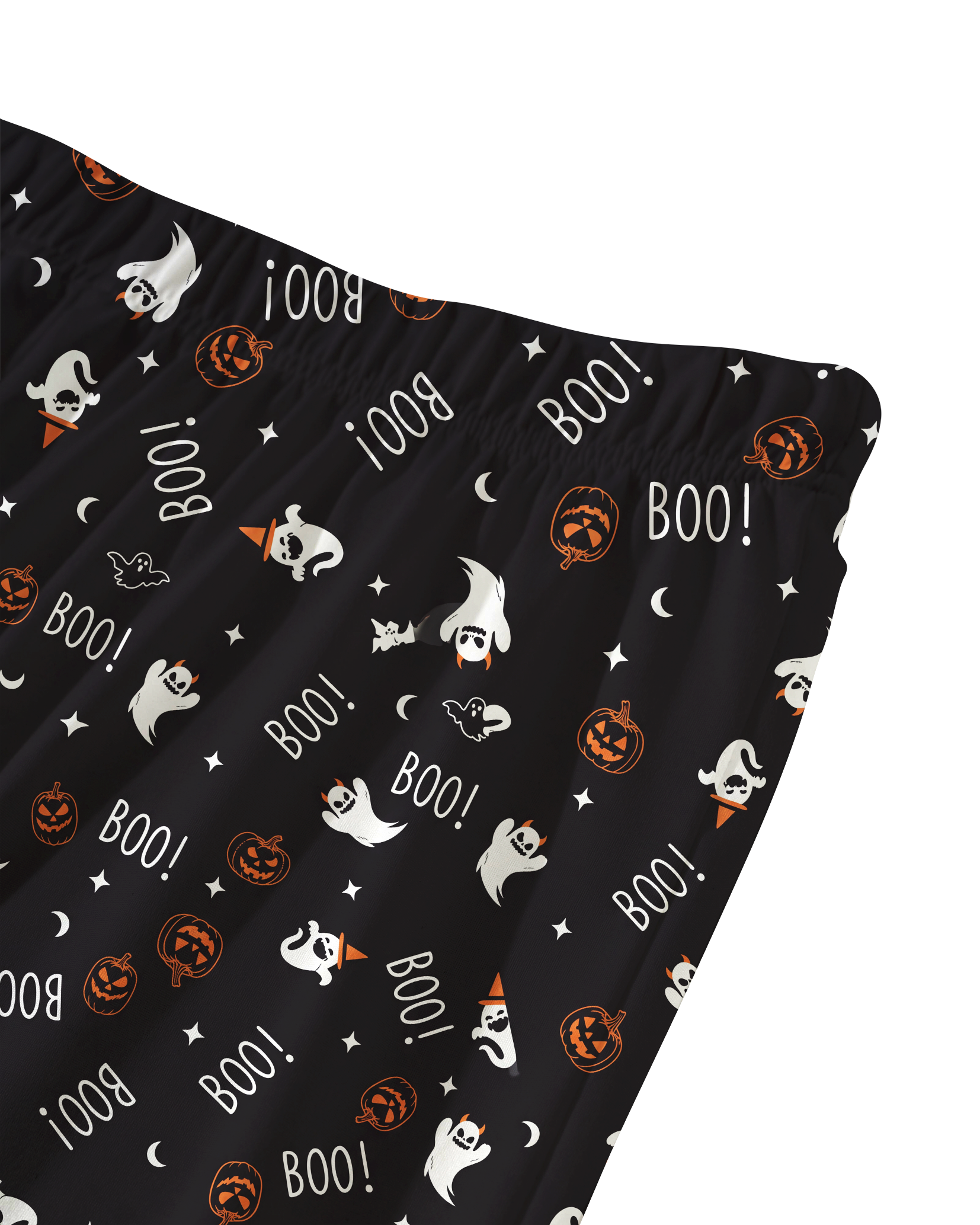 TheRetroTee Boo Ghost Pumpkin Vintage Pajama Set