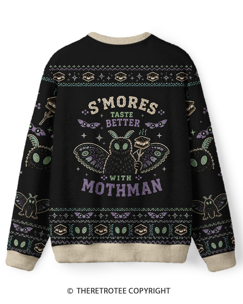 TheRetroTee Mothman Mystery Sweater