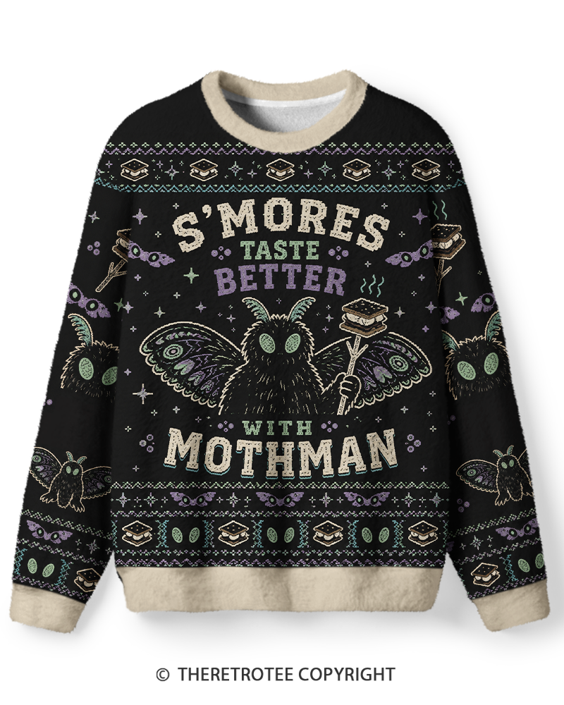 TheRetroTee Mothman Mystery Sweater