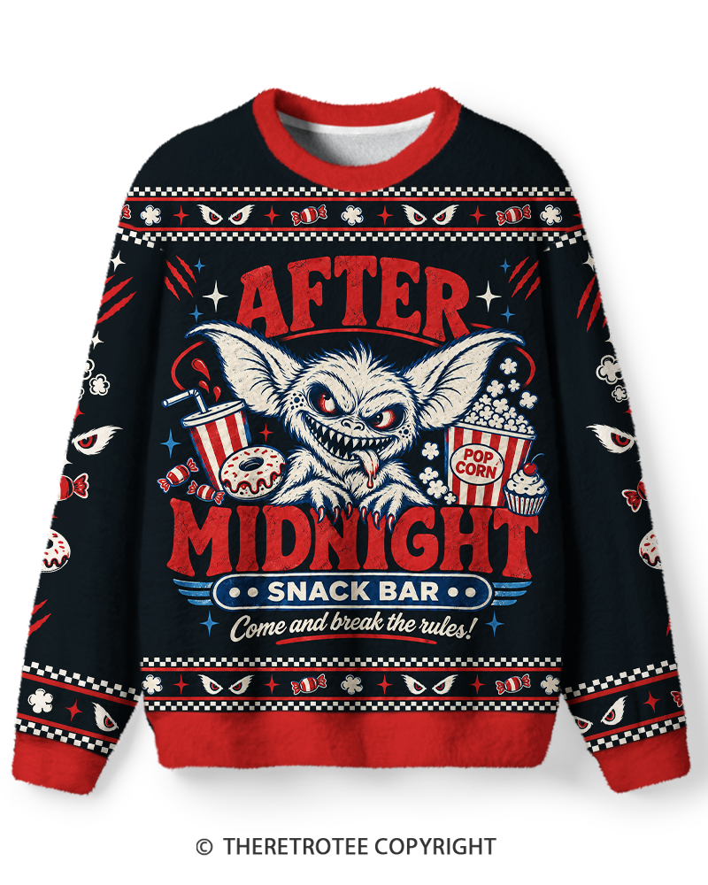 TheRetroTee Midnight Snack Monster Sweater