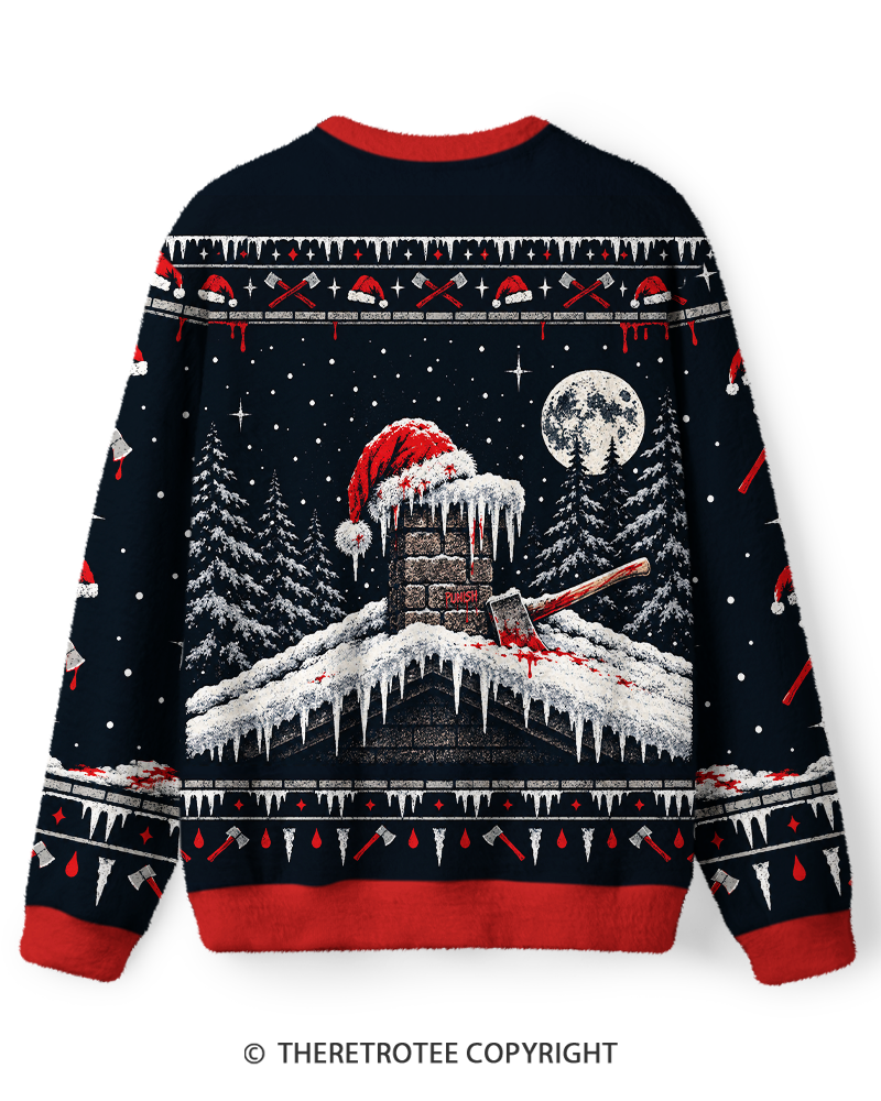 TheRetroTee Christmas Punishment Sweater