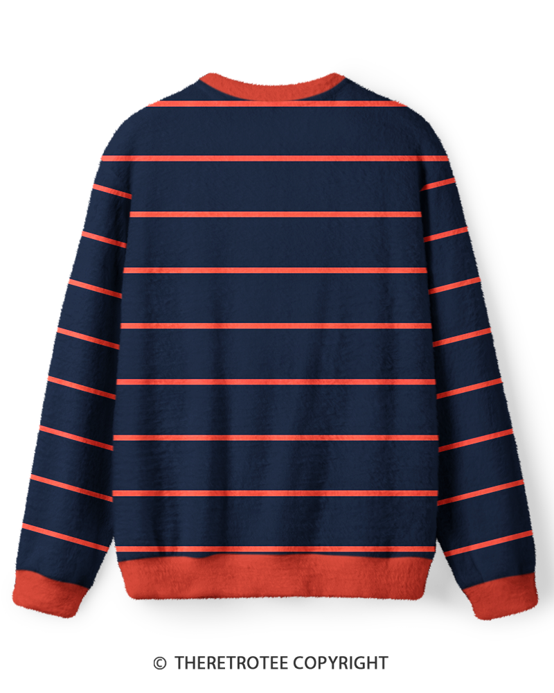 TheRetroTee Nineties Preppy Stripe Sweater