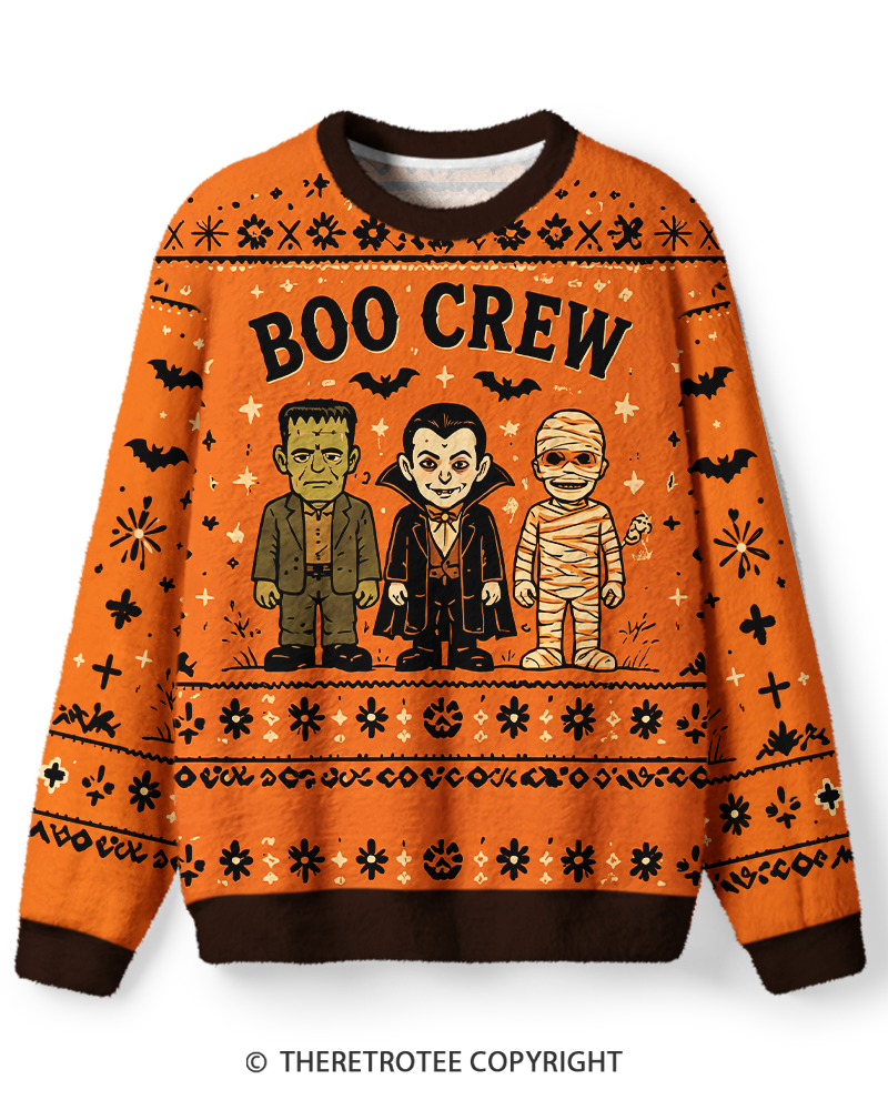 TheRetroTee Monster Boo Gang Sweater