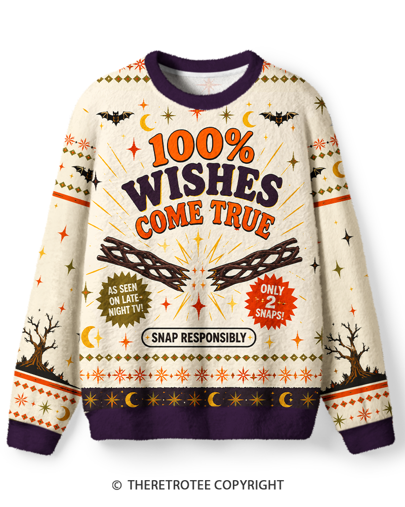TheRetroTee Broken Wish  Sweater