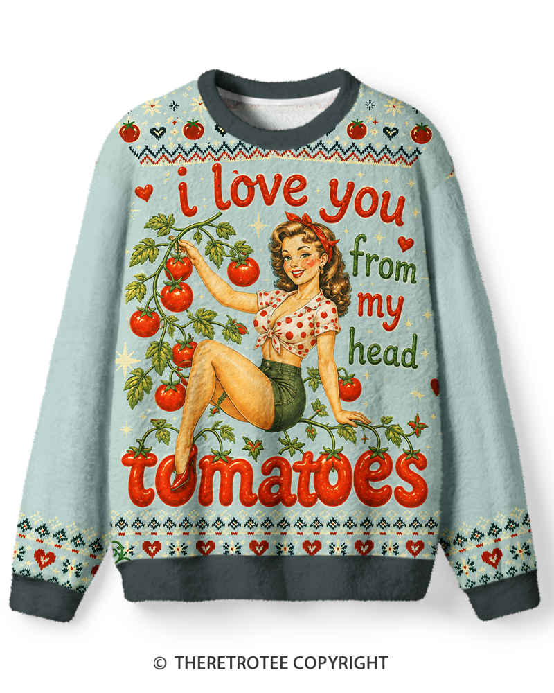 TheRetroTee Tomato Love Sweater