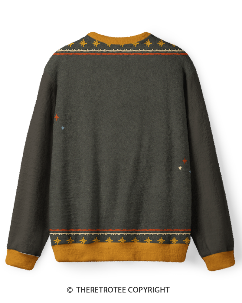 TheRetroTee Panicked Pancake  Sweater