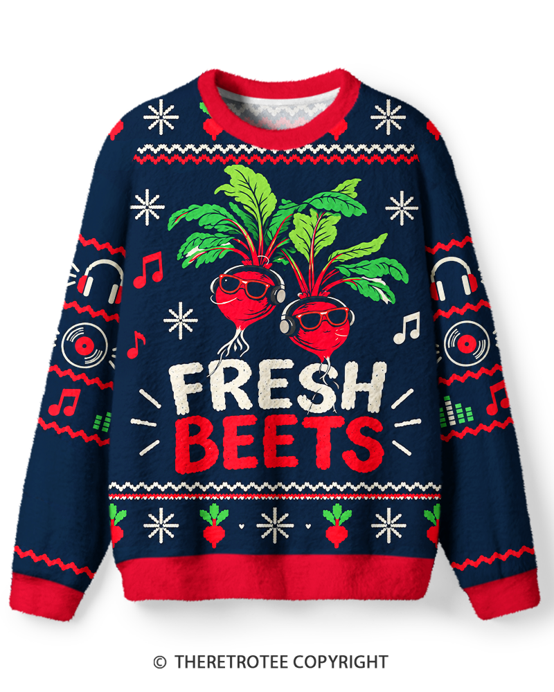 TheRetroTee Fresh  Beets Sweater