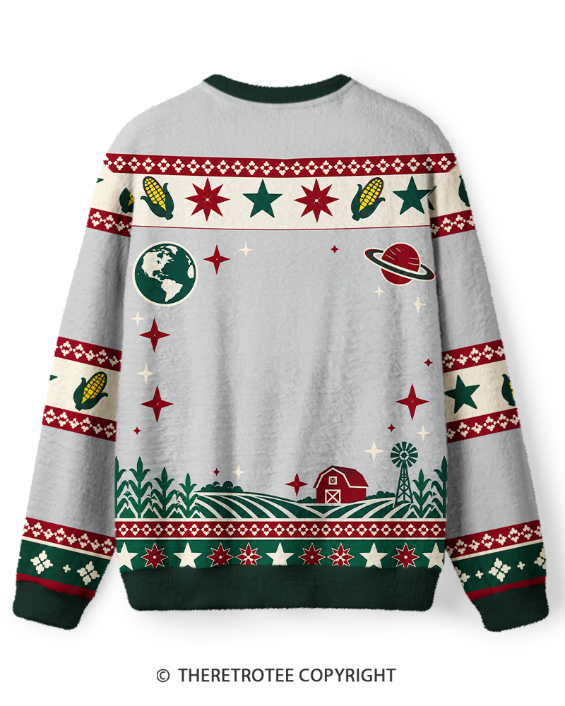 TheRetroTee Cosmic Farm Masa Sweater