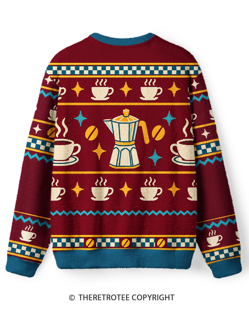 TheRetroTee Daily Coffee Club Sweater