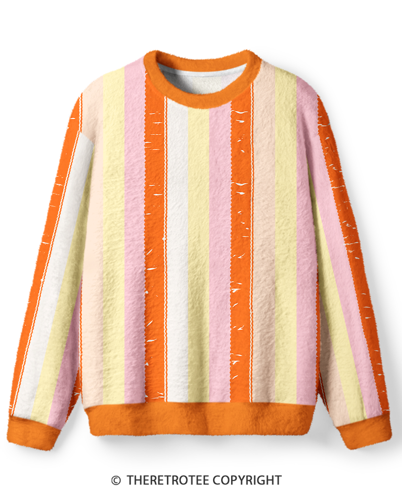 TheRetroTee 70s Pastel Groove Sweater
