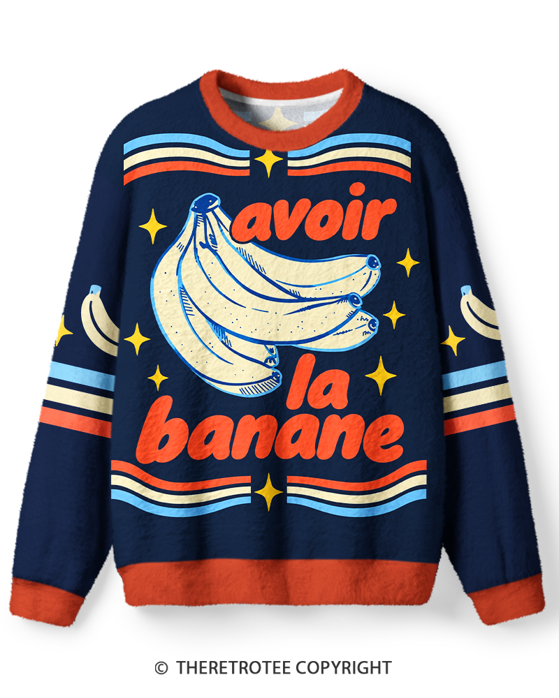 TheRetroTee Vintage Banana Spark Sweater