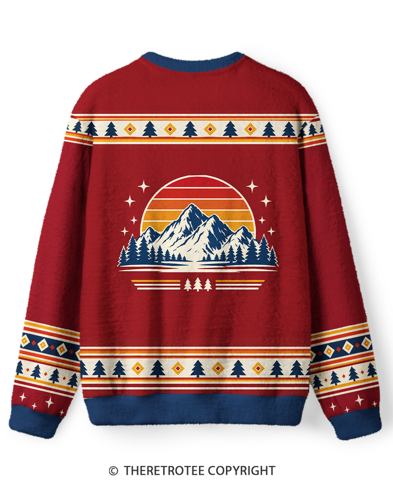 TheRetroTee Wild Mountain Wanderer Sweater