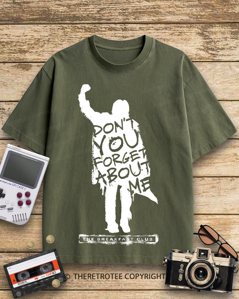 TheRetroTee Don't You Forget About Me 1980s Cotton T-Shirt