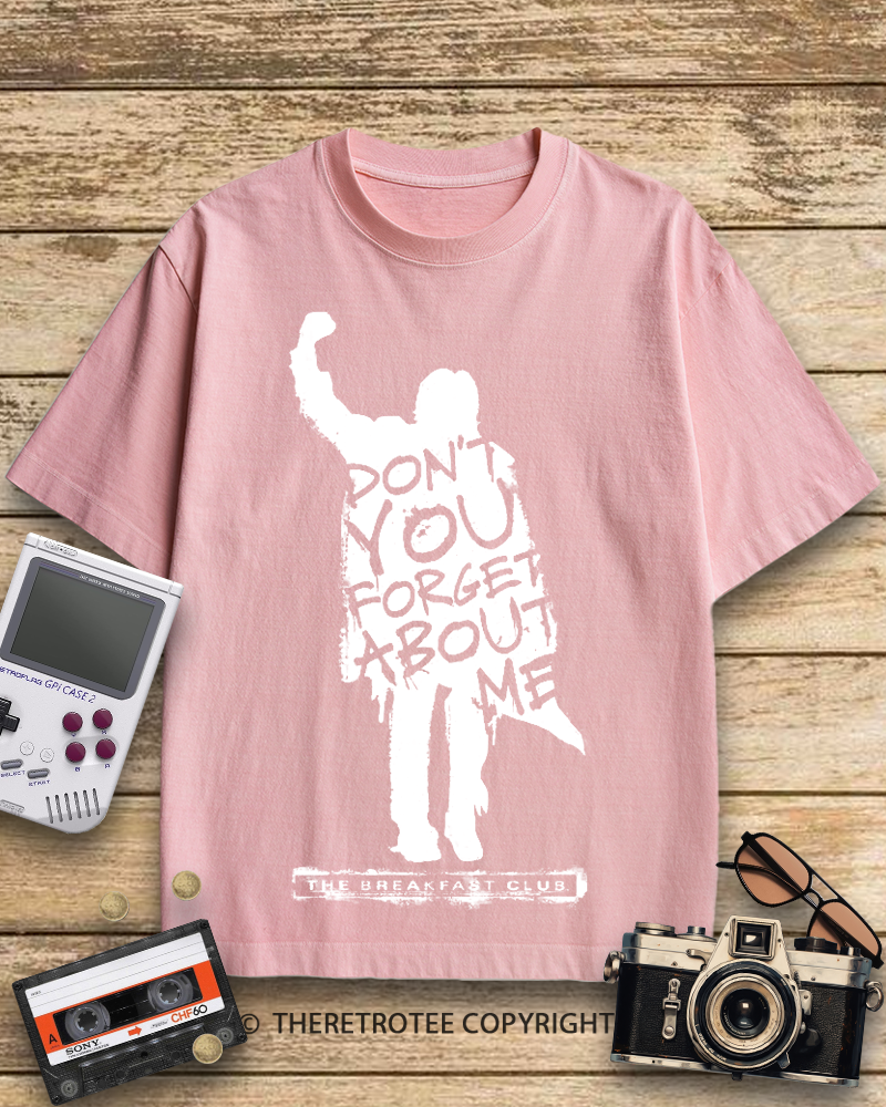 TheRetroTee Don't You Forget About Me 1980s Cotton T-Shirt