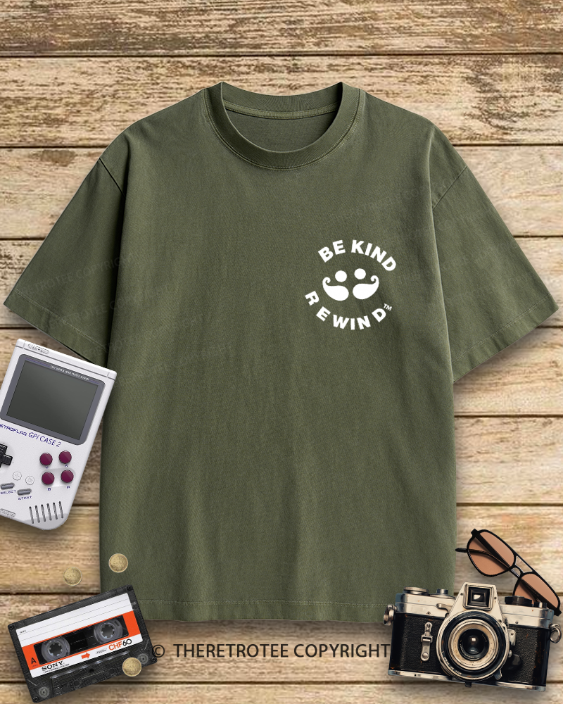 TheRetroTee Be Kind, Rewind 2000s Cotton T-Shirt