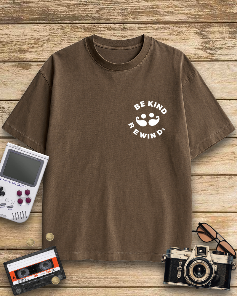 TheRetroTee Be Kind, Rewind 2000s Cotton T-Shirt