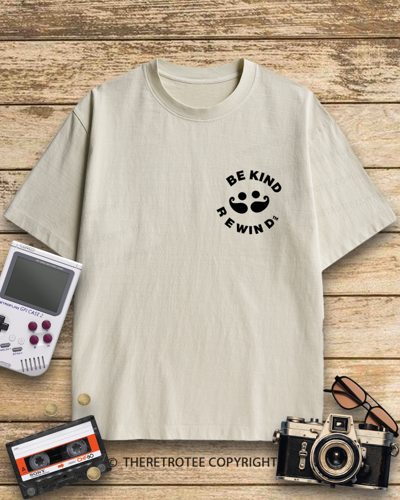 TheRetroTee Be Kind, Rewind 2000s Cotton T-Shirt