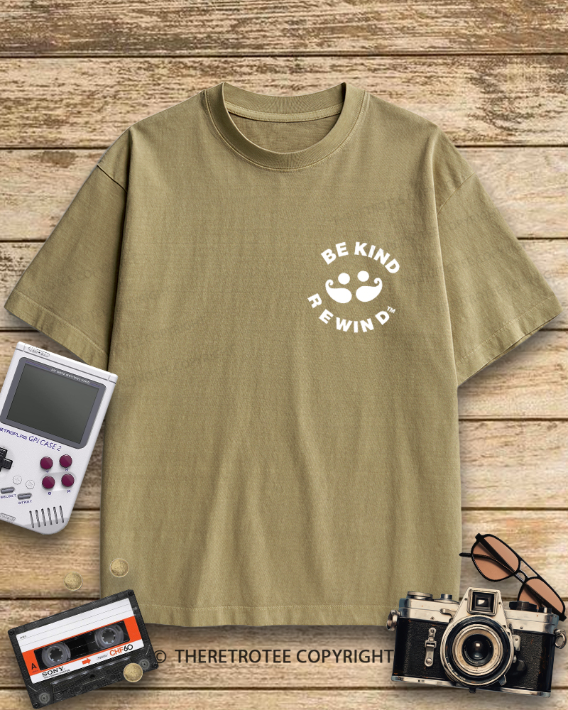 TheRetroTee Be Kind, Rewind 2000s Cotton T-Shirt