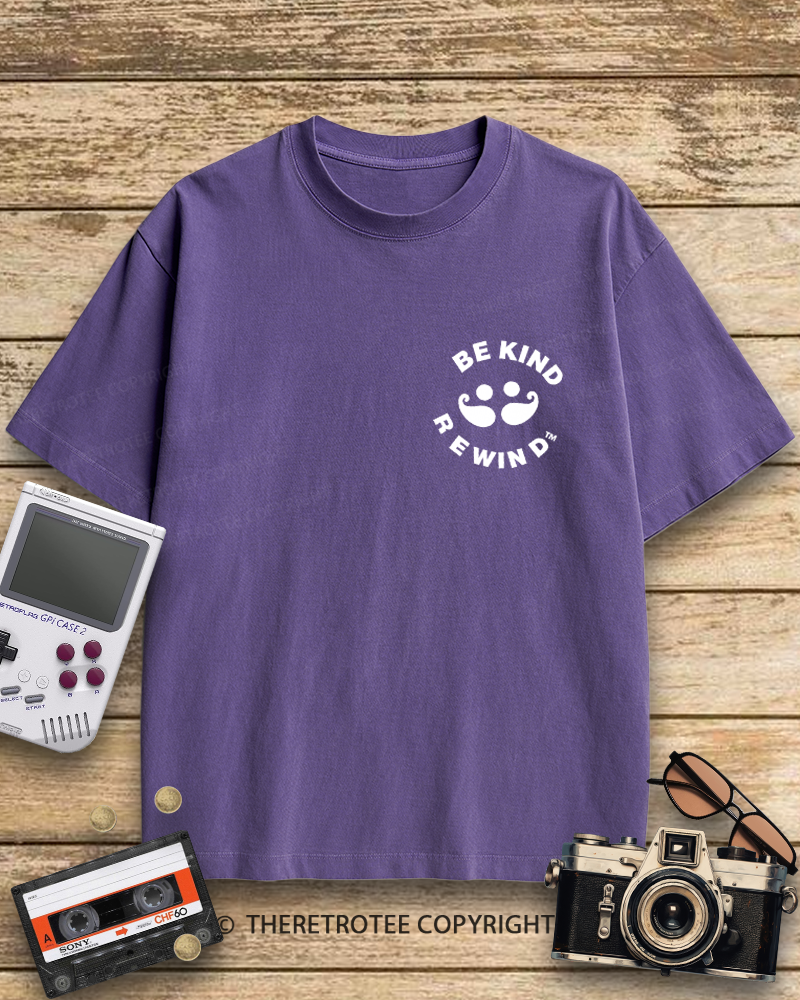 TheRetroTee Be Kind, Rewind 2000s Cotton T-Shirt