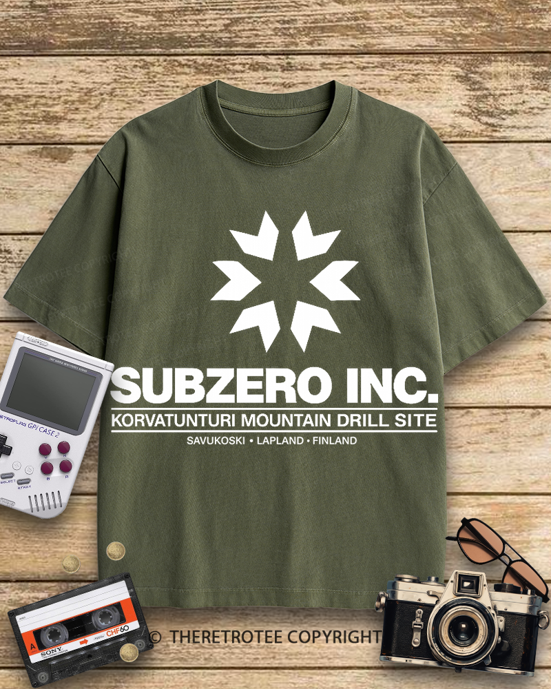 TheRetroTee SUBZERO INC 1970s Cotton T-Shirt