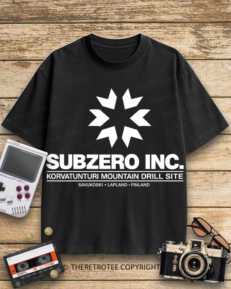 TheRetroTee SUBZERO INC 1970s Cotton T-Shirt