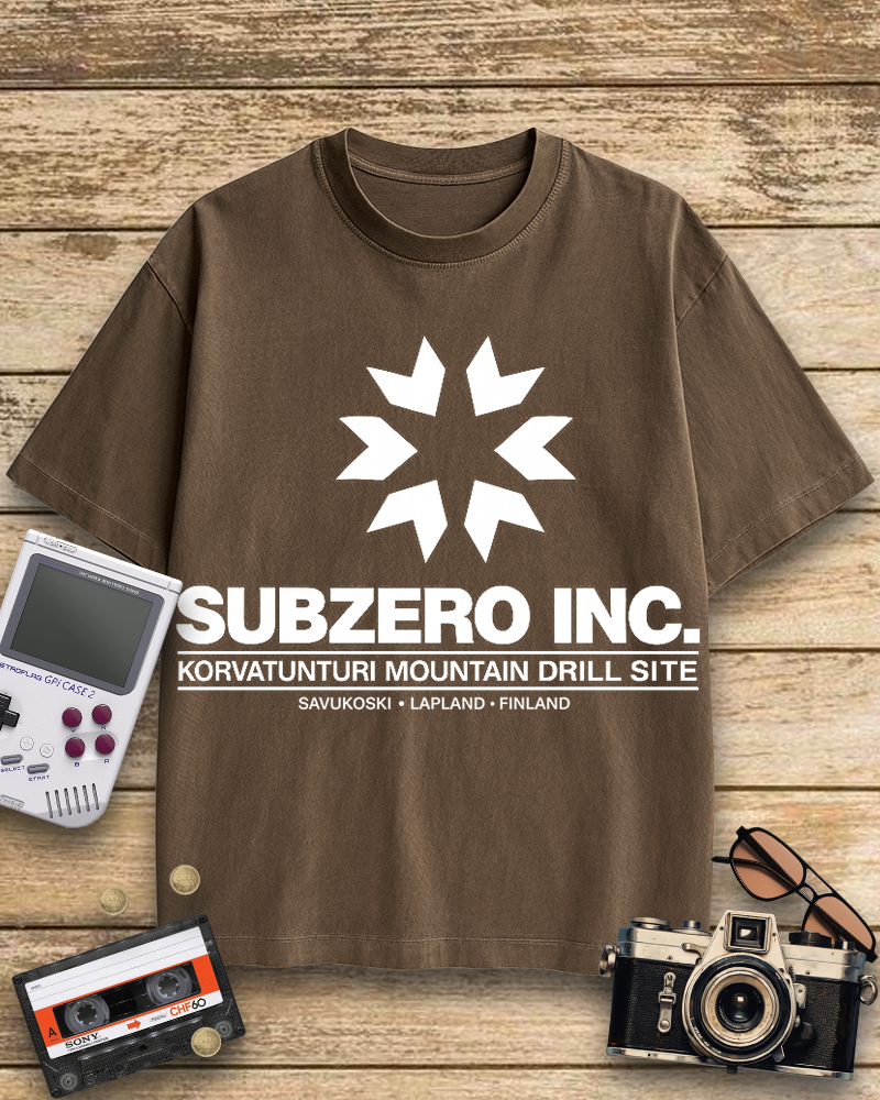 TheRetroTee SUBZERO INC 1970s Cotton T-Shirt